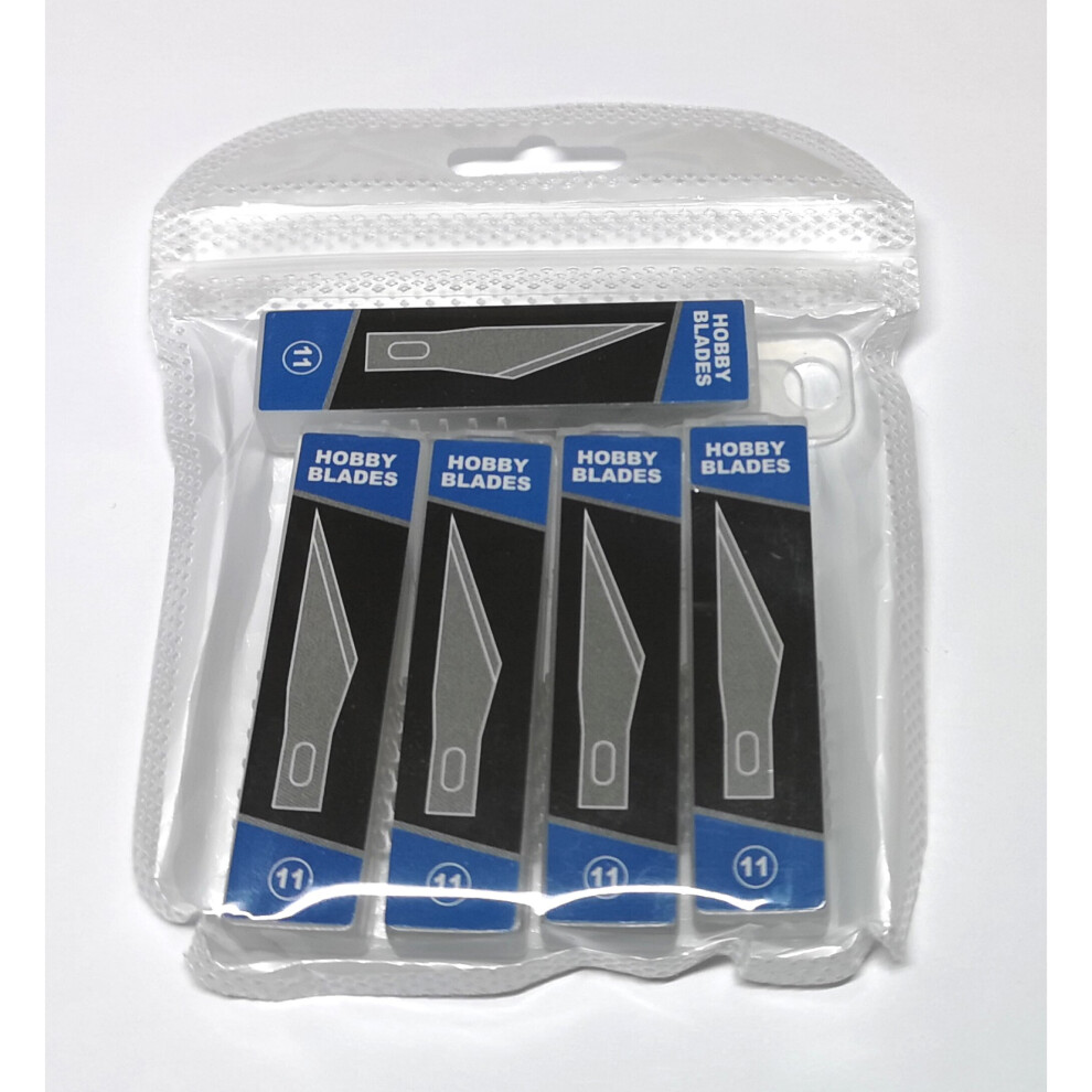 (50 Blades) #11 Blades for X-acto Style Tool Hobby Craft Knife