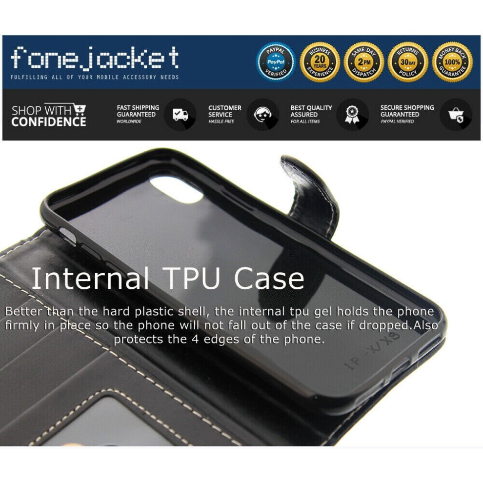 black--for-samsung-galaxy-s21---samsung-galaxy-s21-5g-case-cover-flip-book--wallet--folio--leather--gel