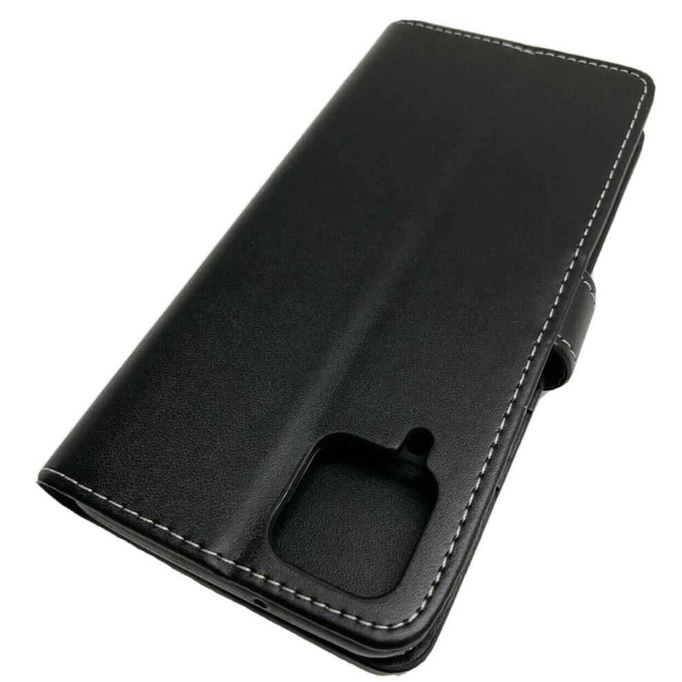 black--for-samsung-galaxy-a12-phone-case--cover--flip-wallet--folio--leather--gel