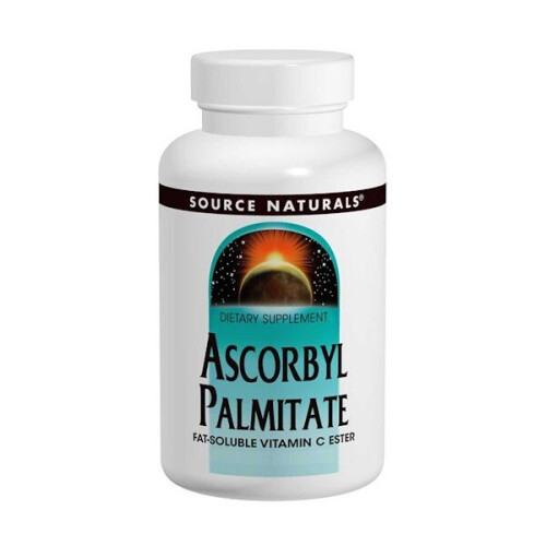 Source Naturals, Palmitate d'Ascorbyle, 500 mg, 90 Comprimés