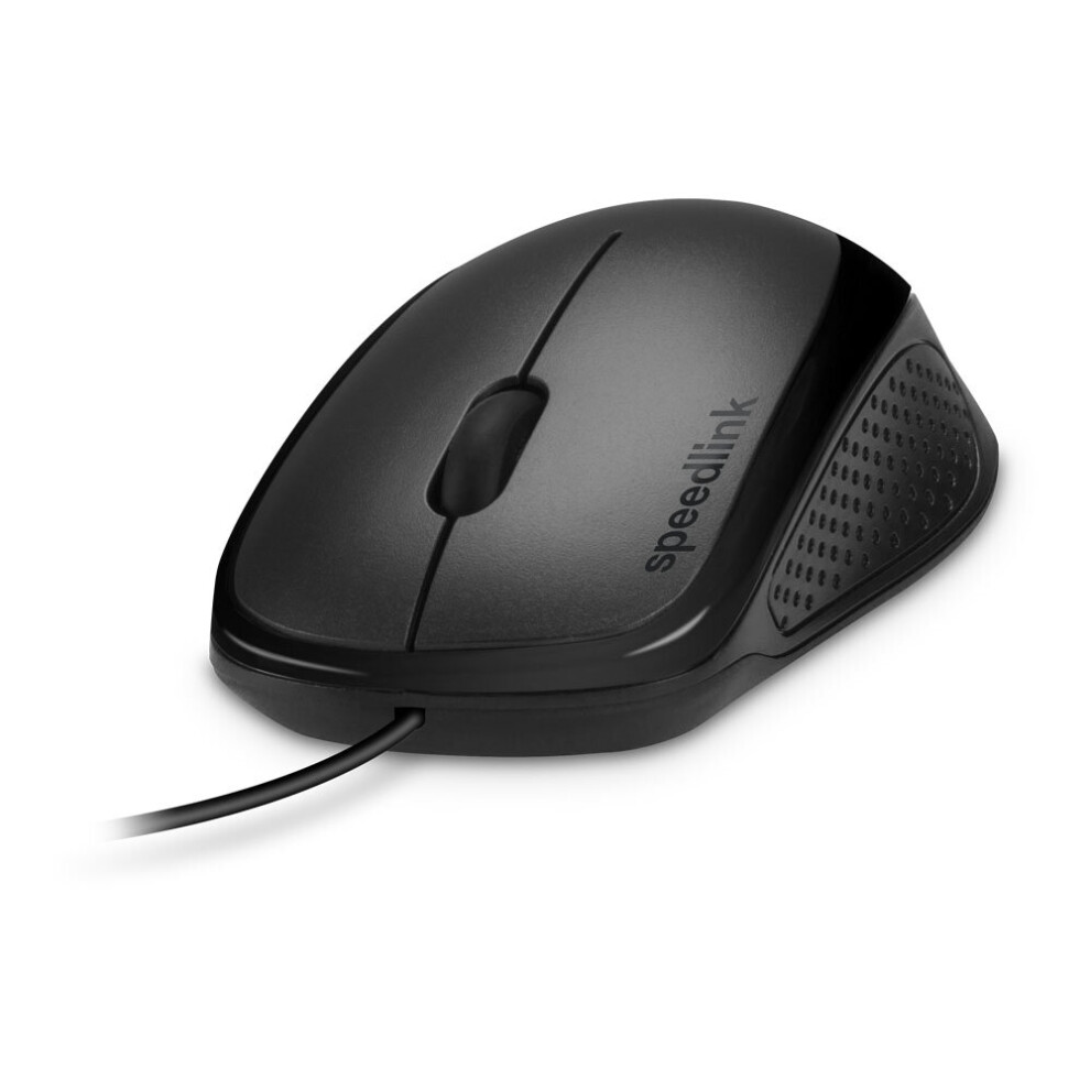 Speedlink Kappa Wired Pc Mouse 3 Buttons 1.4M Usb Cable Sl-610011-Bk Sl-610011-Bk Black 4027301353037