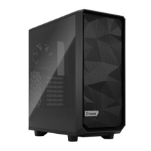 FRACTAL ONTWERP - PC Meshify 2 Compacte behuizing Zwart gehard glazen paneel Lichttint