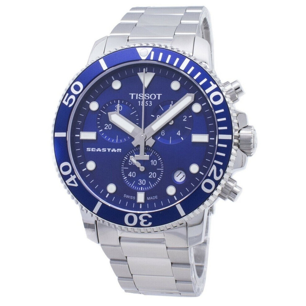 Tissot T-sport Seastar 1000 T120.417.11.041.00 T1204171104100 Chronograph 300m Men's Watch