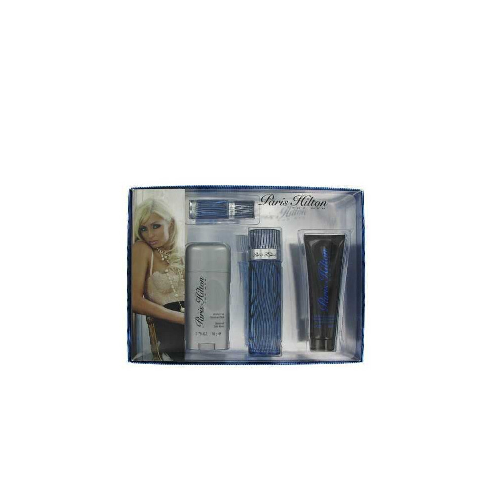 Paris Hilton By Gift Set - 3.4 Oz Eau De Toilette Spray + 3 Oz Body Wash + 2.75 Oz De V728-441284