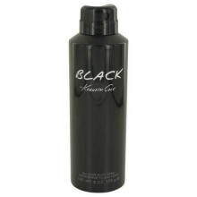 Kenneth Cole Black Spray Corporal para Hombre, 6.0 Fl Oz