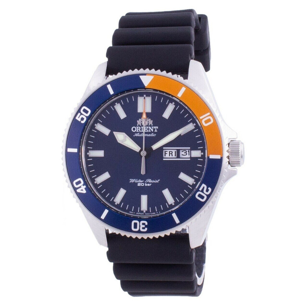 Orient Sports Diver Blue Dial Automatic Ra-aa0916l19b 200m Men's Watch