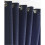 Madison Eyelet Ring Top Curtain Pair Fully Lined Plus Tie Backs, Navy, 90x72" 2