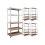Samuel Alexander 0.9m x 1.8m 5 Tier Heavy Duty Metal Shelving Storage Racking Unit 4
