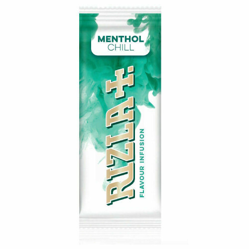 (Menthol Chill, 10 Packs) NEW Rizla Flavour Cards Card - Infusions of Fresh Mint or Menthol Chill