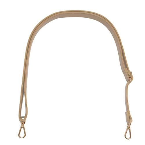 (Cream) Leather Replacement Shoulder Cross Body Handbag Strap 12 Colors 1