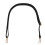 (Black) Leather Replacement Shoulder Cross Body Handbag Strap 12 Colors 2