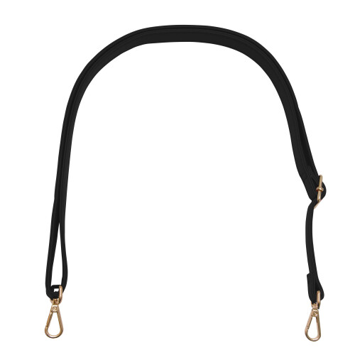 (Black) Leather Replacement Shoulder Cross Body Handbag Strap 12 Colors 1