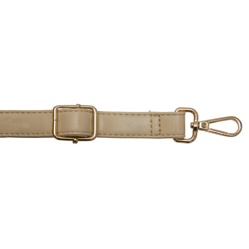 (Cream) Leather Replacement Shoulder Cross Body Handbag Strap 12 Colors 2