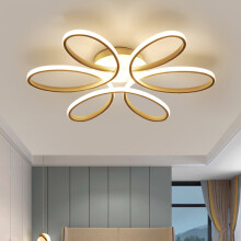 (Flower, 58cm) Modern Dimmable LED Chandelier Ceiling Light with Remote