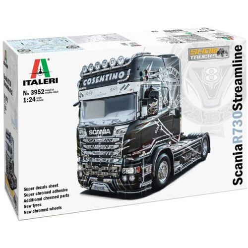 Italeri Scania R730 Streamline 1:24 Plastic Model Kit
