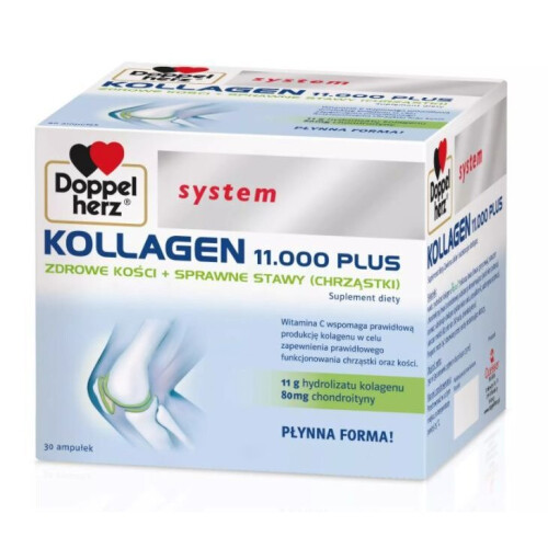 DOPPELHERZ System KOLLAGEN 11000 PLUS 30x 25ml COLLAGEN Liquid