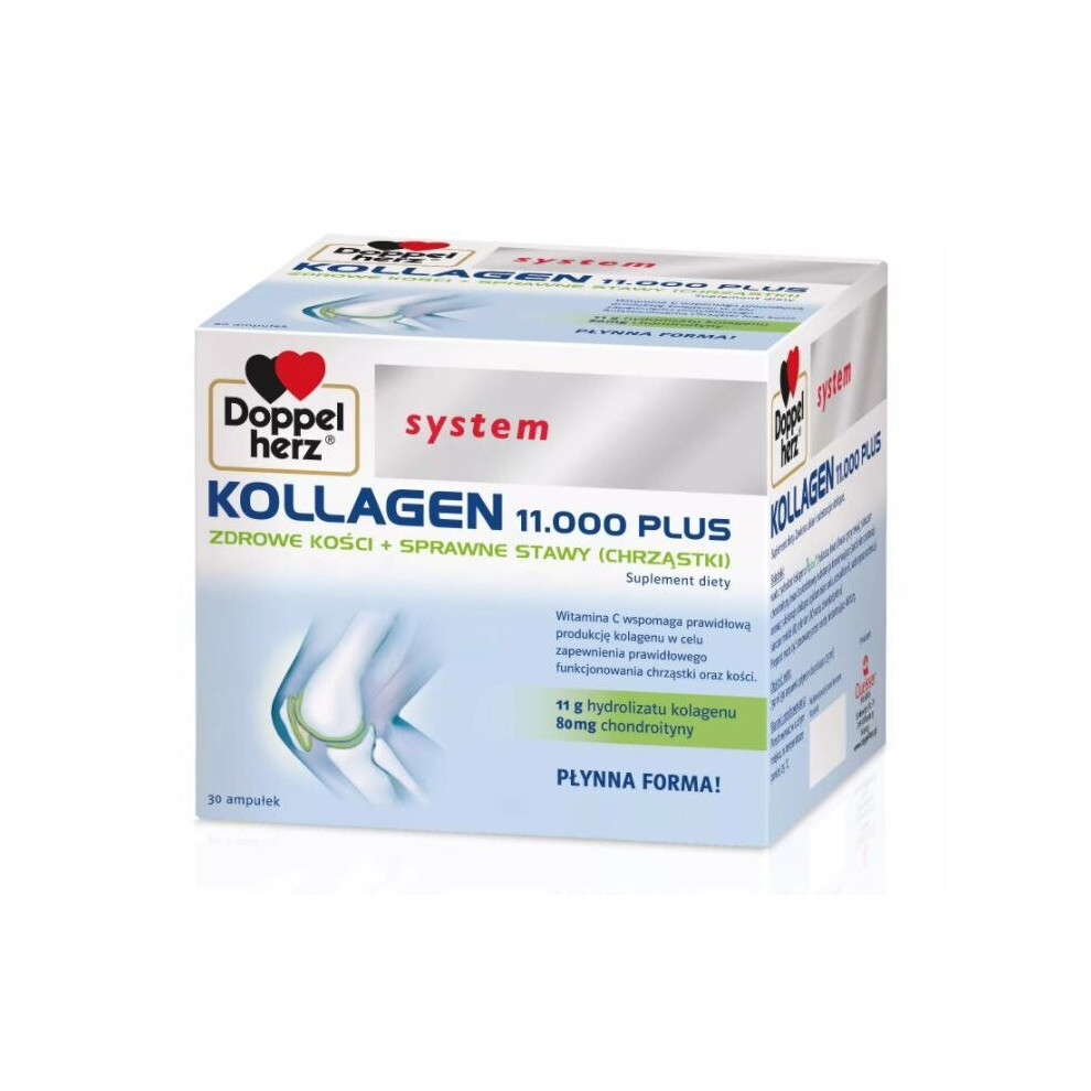 DOPPELHERZ System KOLLAGEN 11000 PLUS 30x 25ml COLLAGEN Liquid