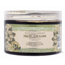 BABUSZKA AGAFIA BLACK SIBERIAN SOAP 37 HERBS 500 ML