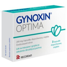 Gynoxin Optima 200 mg, 3 vaginal capsules, kapsulki dopochwowe