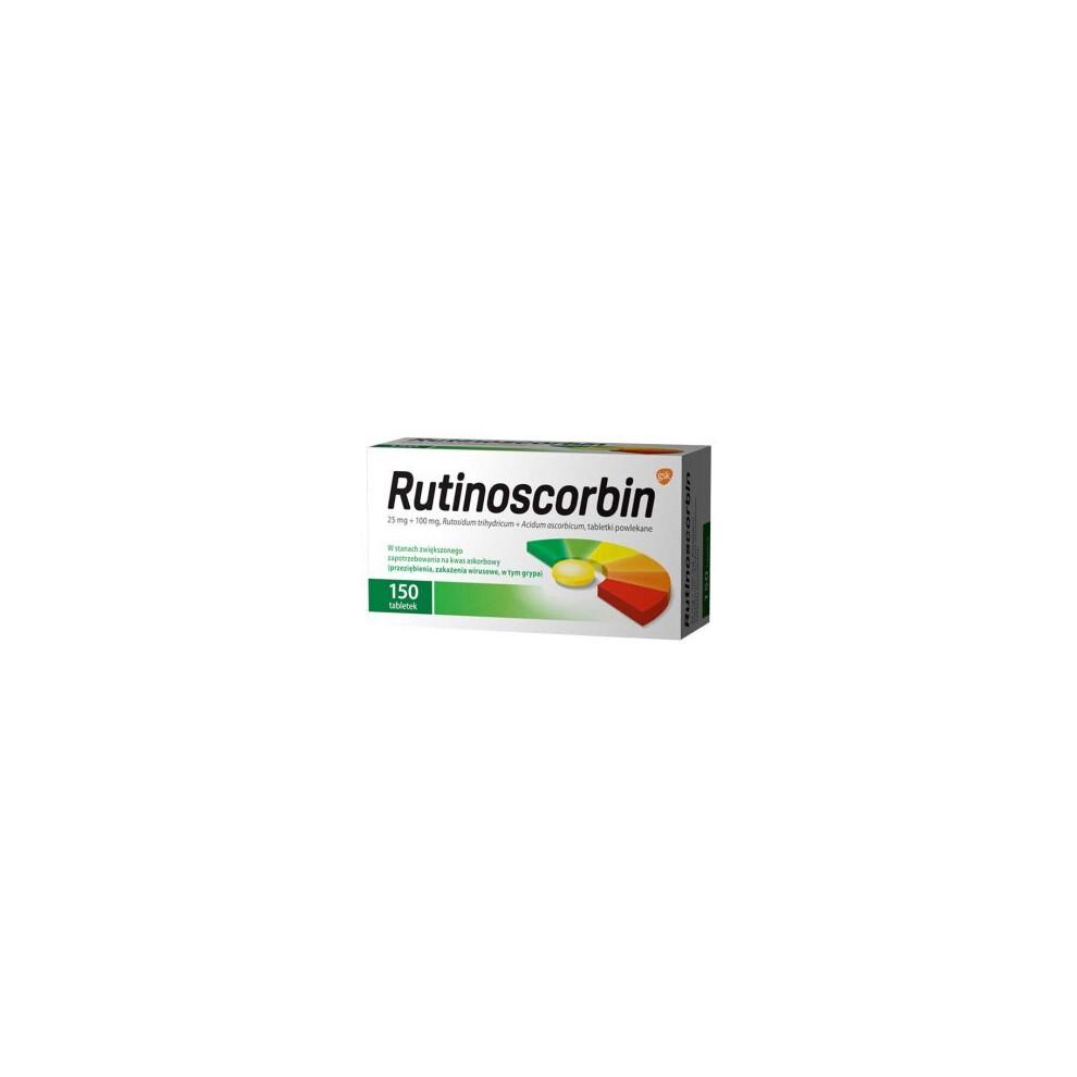 Rutinoscorbin 150 Tabs Immune Booster Vitamin C, cold ,flu