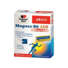 Doppelherz Aktiv Magnesium - B6 UltraFAST 400, citrus flavour, 20 sachets