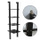 Living And Home 4 Tier Ladder Shelving Unit Display Bookshelf Bookcase Wall Shelf Storage 4