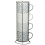 Jumbo Embossed Stacking Mugs With Rack Hold to Your Kitchen 4pk 1