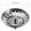 Kitchen Sink Strainer Replacement Basin Drainer 2