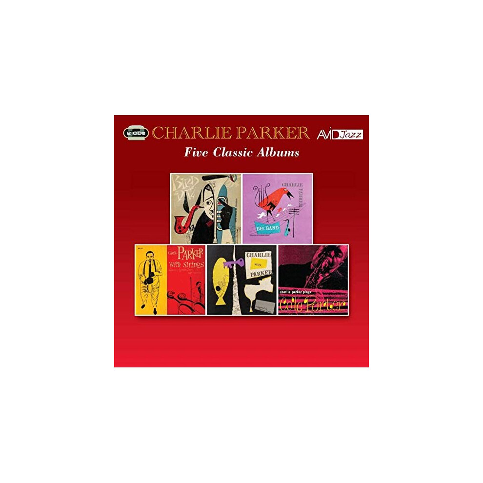 ID3z - Charlie Parker - Five Classic Albums - CD - New