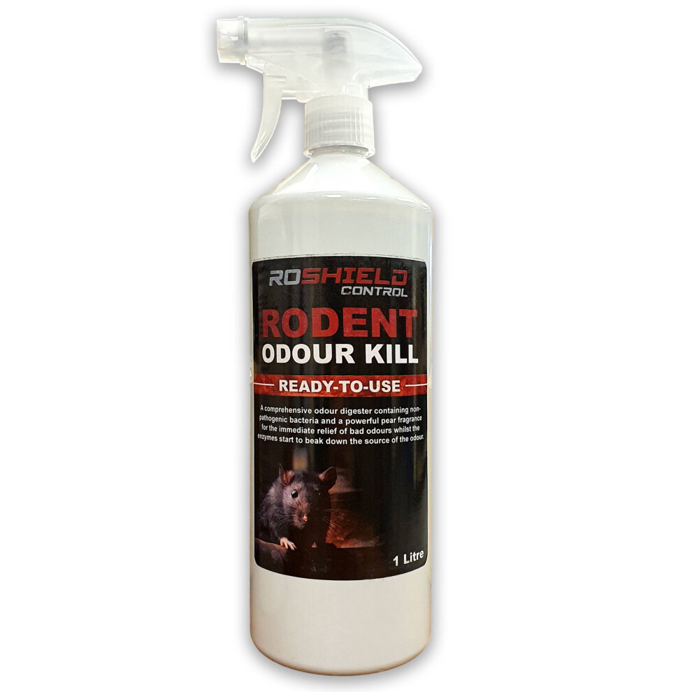 Roshield Rodent Deodorant Odour Kill RTU Spray