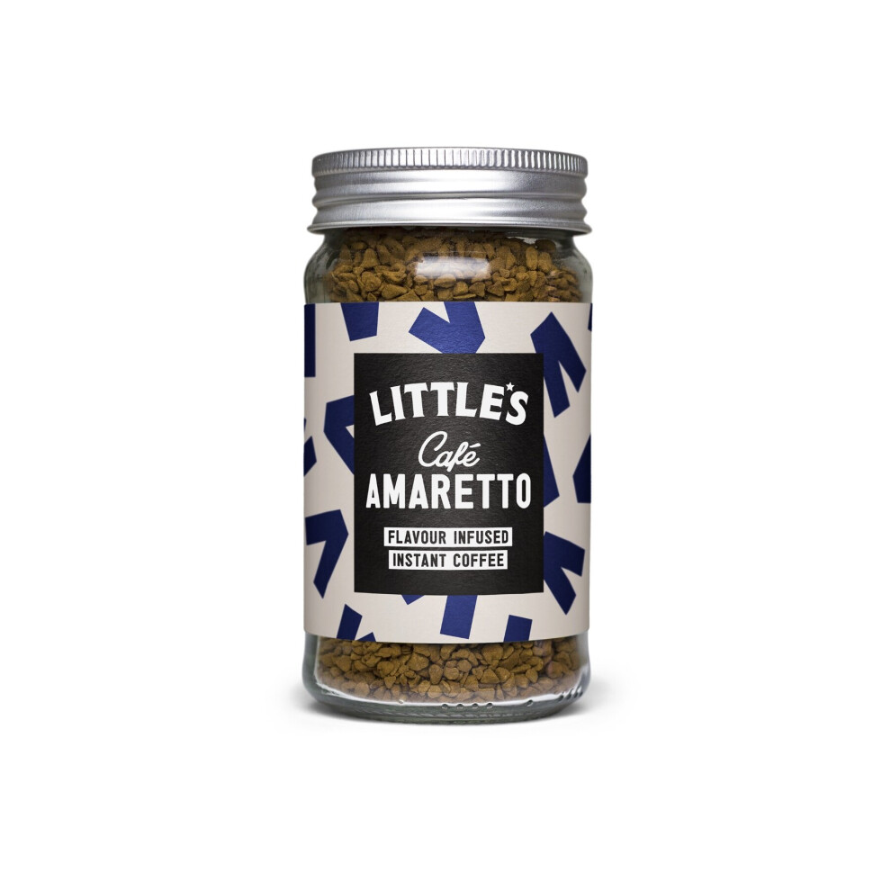 (Cafe Amaretto) Littles Flavour Infused Instant Coffee 50g