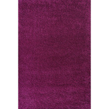 (60x110cm (2'x3'7"), Violet) Modern Small Large Various Colours Shaggy Rug