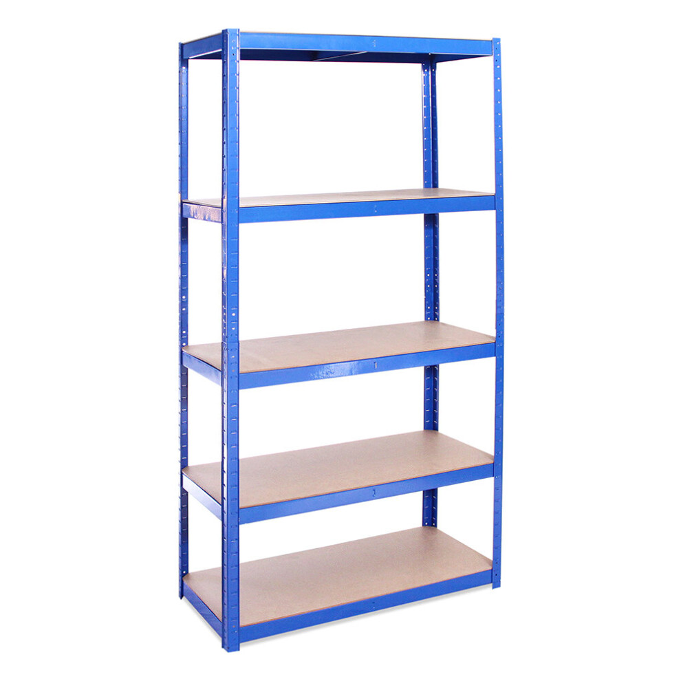 (1 Bay) 180X90x40cm Blue Boltless 875Kg Load Shelving 735201976754