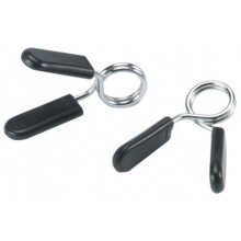 York 1 Inch Spring Collars for Standard Weight Lifting Dumbbells & Barbells
