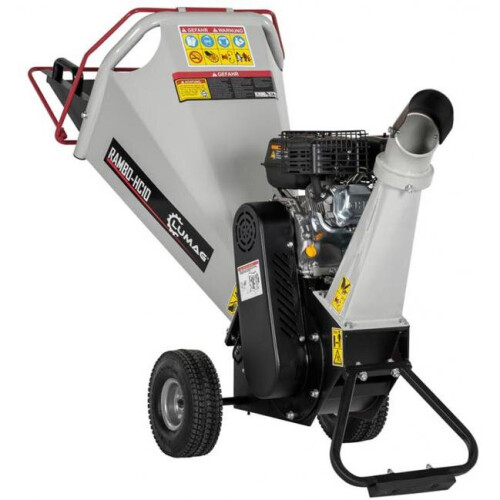 Petrol Wood Chipper Garden Chipper Lumag RAMBO HC10 100mm