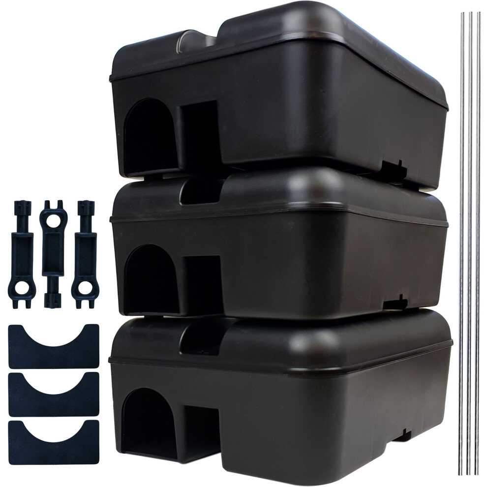 (Pack of 3) Roshield External Tamper-Proof Bait Stations for Rodent Control-image-OPC-P77N8GS-NEW