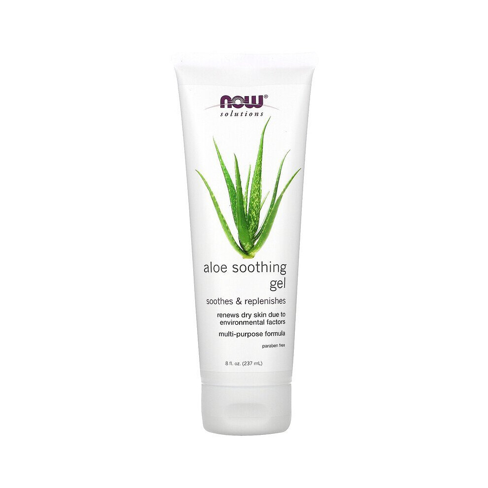 Now Foods , Solutions, Aloe Soothing Gel, 8 Fl Oz (237 Ml)