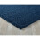Navy Blue Small - Large Plain Shaggy Rug 2