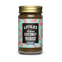 (Island Coconut) Littles Flavoured Instant Decaf Coffee 50g Jar