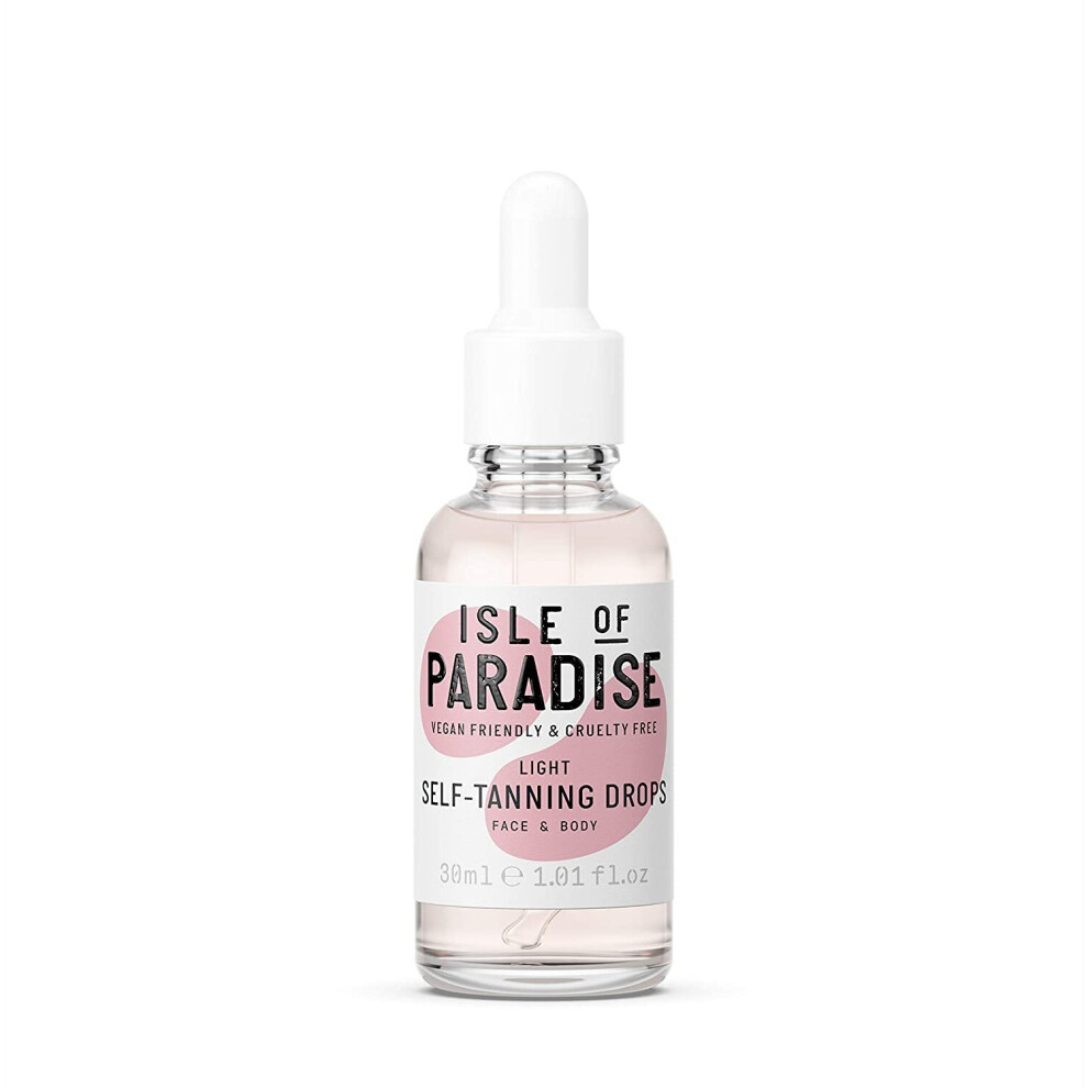 Isle of Paradise Self-Tanning drops Light 30ml