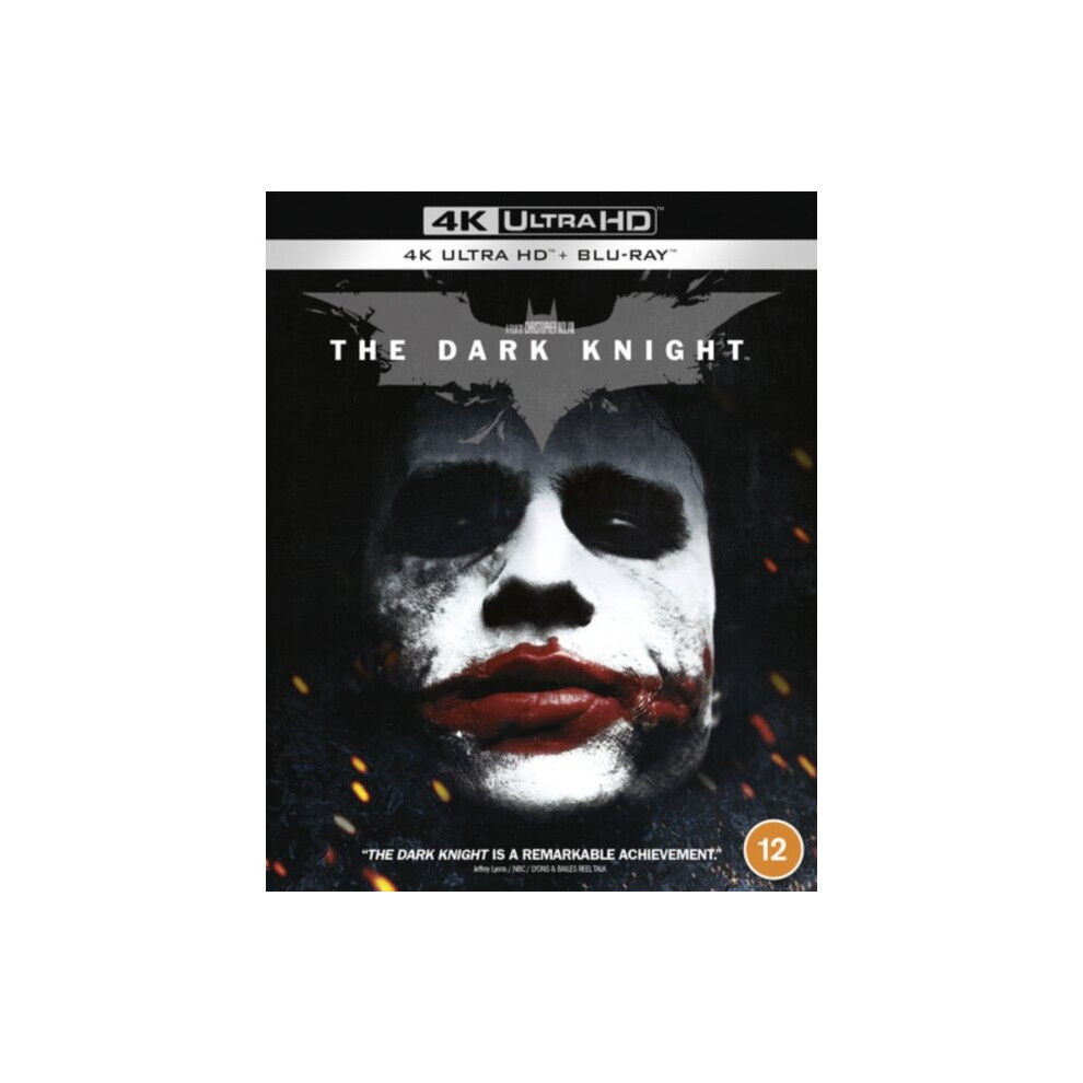 Warner Bros The Knight [2008] (4K Ultra Hd + Blu-Ray) Dark