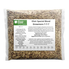 (Bag, 4kg) Elixir Gardens | Growmore 7-7-7 Special Blend All Round General Purpose Fertiliser | 500g - 25kg Bag or Tub