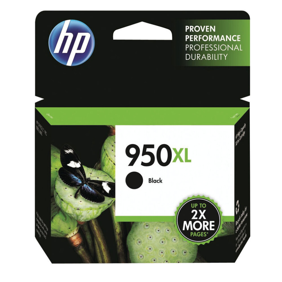 HP 950XL Black Officejet Inkjet Cartridge 2300 page capacity CN045AE HPCN045AE