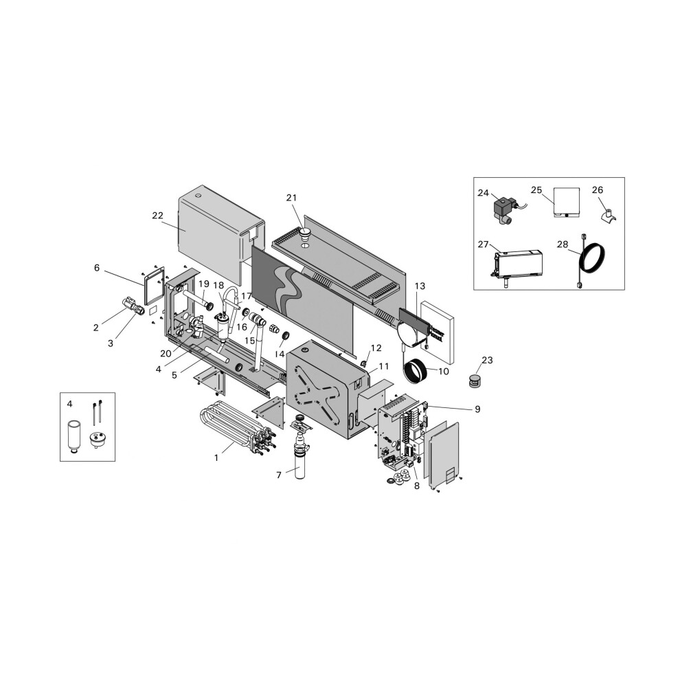 Certikin Harvia Steam Generator Adaptor 18Mm/G1/2â (SPSHZSTM050)