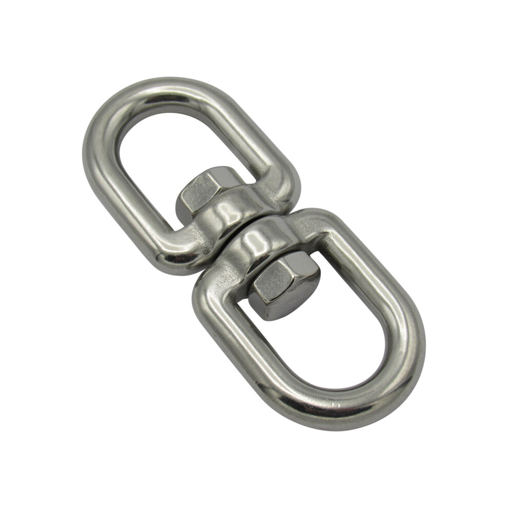 Securefix Direct Swivel Eye Eye Stainless Steel 19Mm (Marine Grade Mooring Robust)