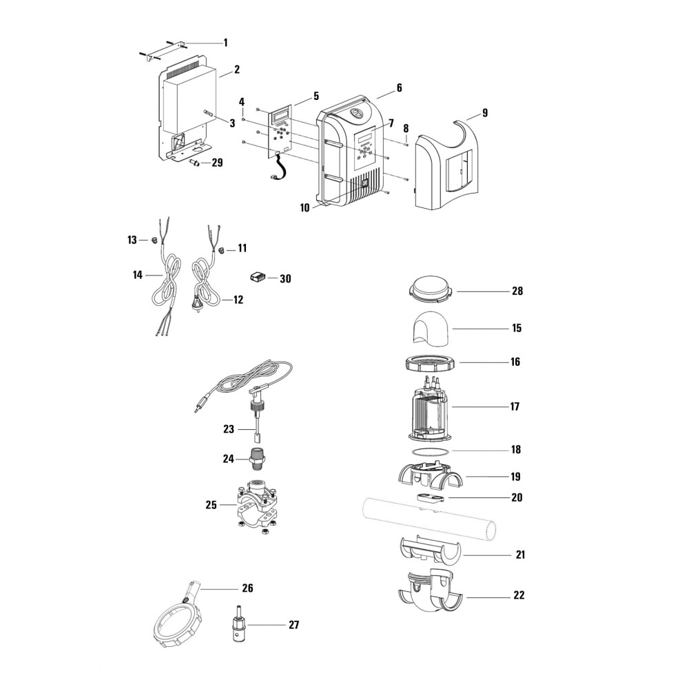 Certikin 1.5â Saddle Clamp With Screws (SPPH10)