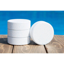 Multifunctional 200g Chlorine Tablets 2 kg Long lasting stabilised clarifier algae inhibitor Quality product
