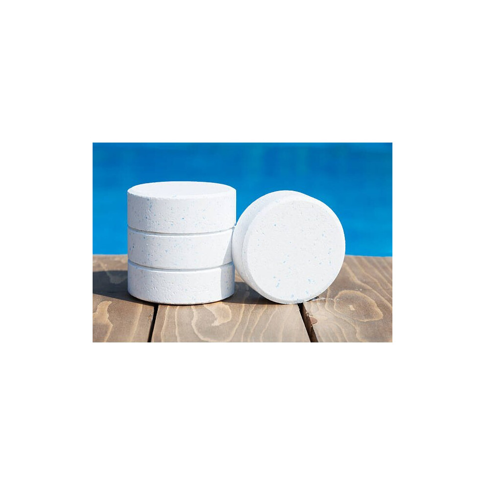Multifunctional 200g Chlorine Tablets 1 kg Long lasting stabilised clarifier algae inhibitor Quality product