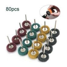 Kit de polissage à roue 80X pour embouts d'outil rotatif Dremel