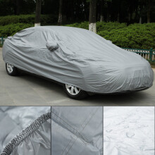 Heavy Duty Waterproof Car Cover Rain Snow UV Protection Breathable
